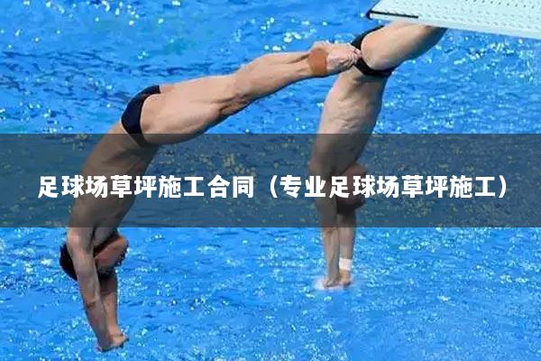 足球场草坪施工合同（专业足球场草坪施工）